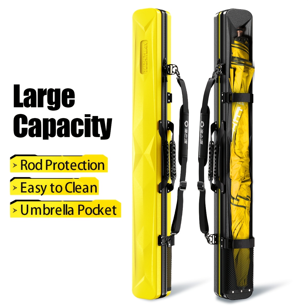 Fish Finder Case - Hard Shell Fly Fishing Rod Bag
