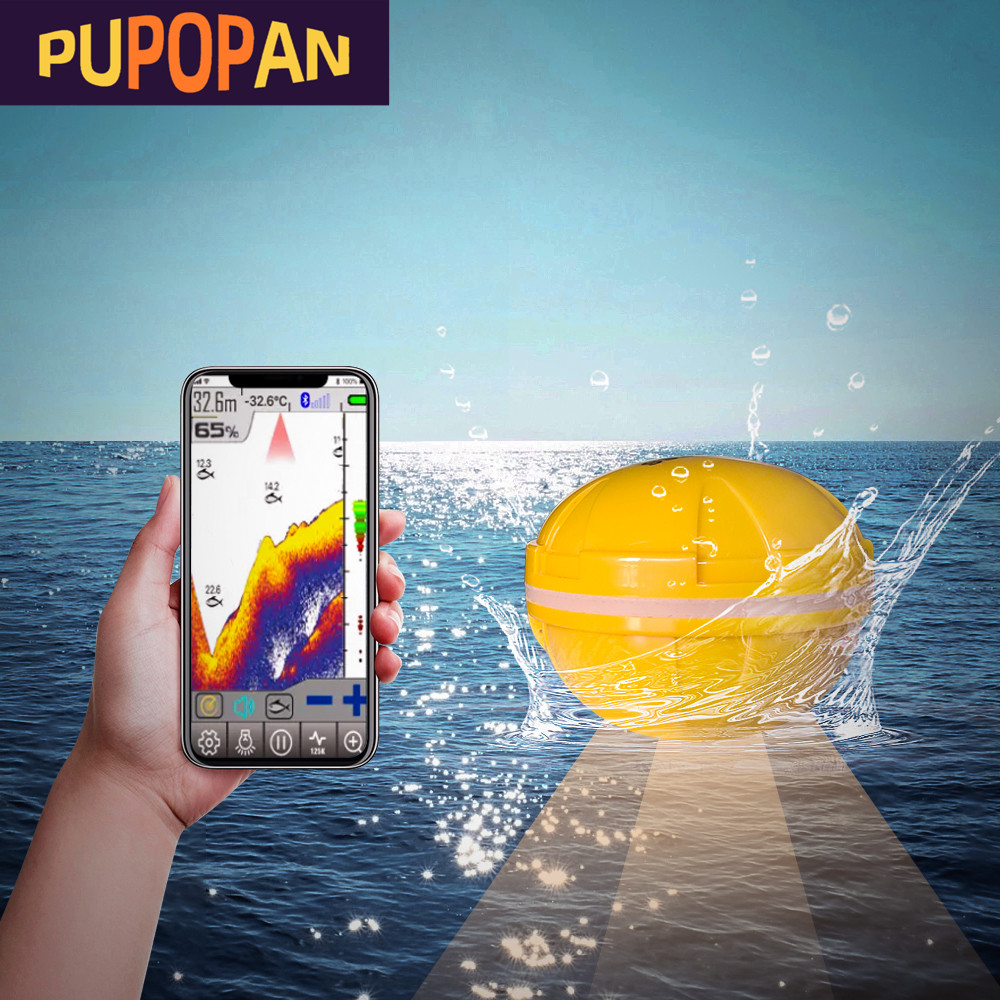 Fish Finder - PUPOPAN 100M Brand New Smart Phone