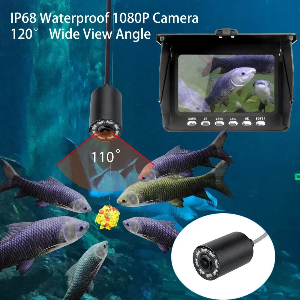Fish Finder 5.0 Inch LCD Displ – Fish Finder Cable Bewertung und Preis