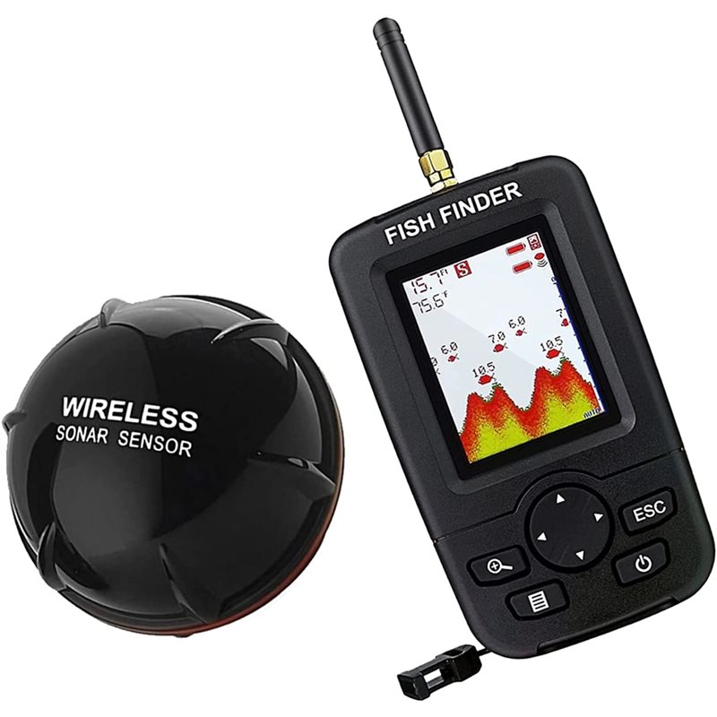 Wireless Sonar Fish Finder, Po – Fishing Depth Finder Bewertung und Preis