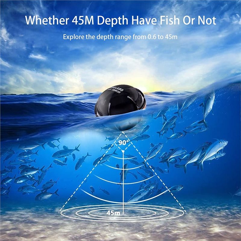 Wireless Sonar Fish Finder, Po – Fishing Depth Finder Bewertung und Preis