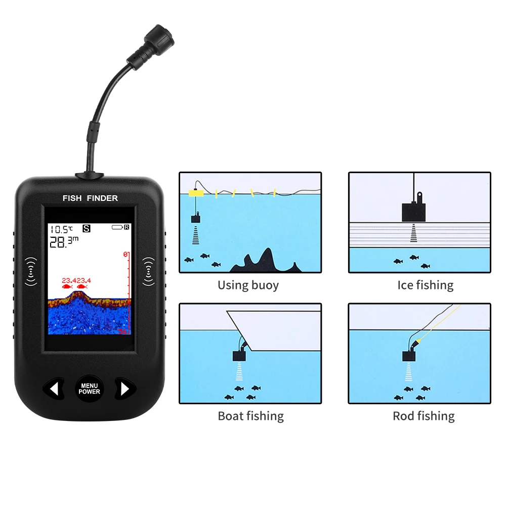 Alarm 100M Portable Sonar Fish – Fish Finder Cable Bewertung und Preis