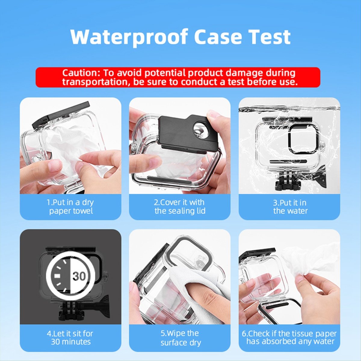M05K 60M Waterproof Case for G – Underwater Camera Bewertung und Preis