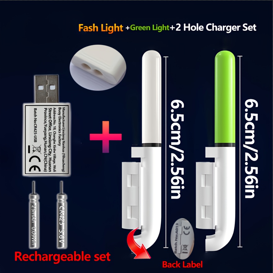 Fishing 5-Piece Set (2 Rod Tip – Fish Finder Charger Bewertung und Preis