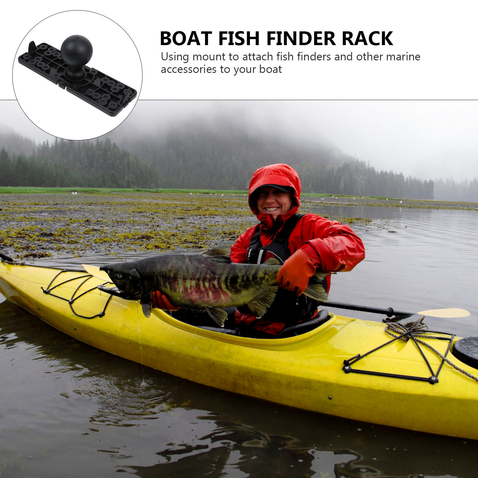 1Pcs Nylon Silicone Fish Finde – Fish Finder Mount Bewertung und Preis