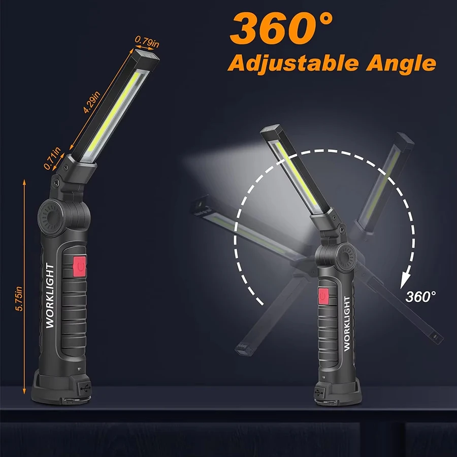 Rechargeable Magnetic Work Lig – Fishing Light Bewertung und Preis
