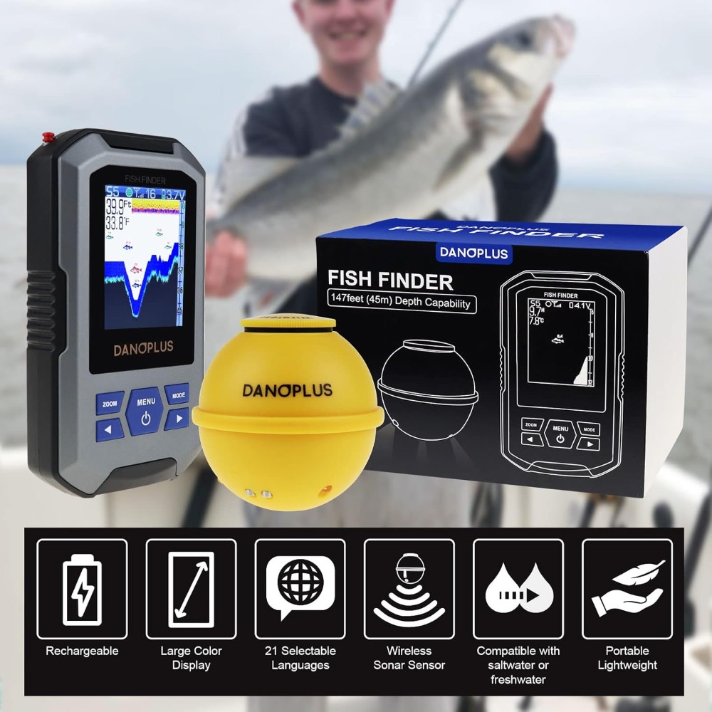 Wireless Fish Finder with 147f – Fish Finder Portable Bewertung und Preis
