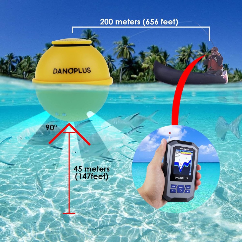 Wireless Fish Finder with 147f – Fish Finder Portable Bewertung und Preis