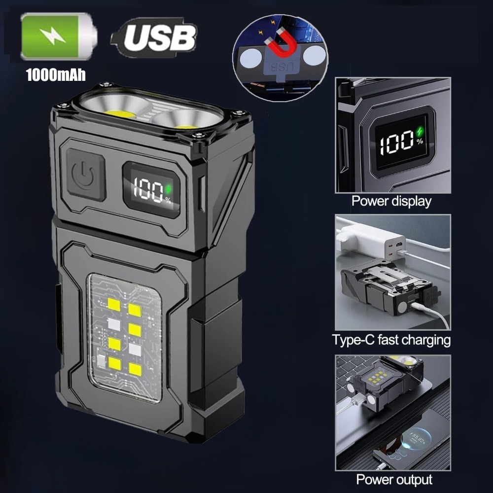 180° Rotatable LED Flashlight  – Fishing Light Bewertung und Preis