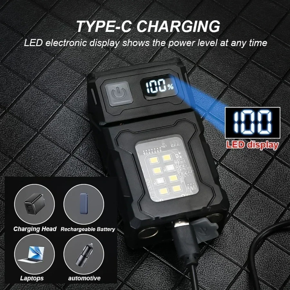180° Rotatable LED Flashlight  – Fishing Light Bewertung und Preis