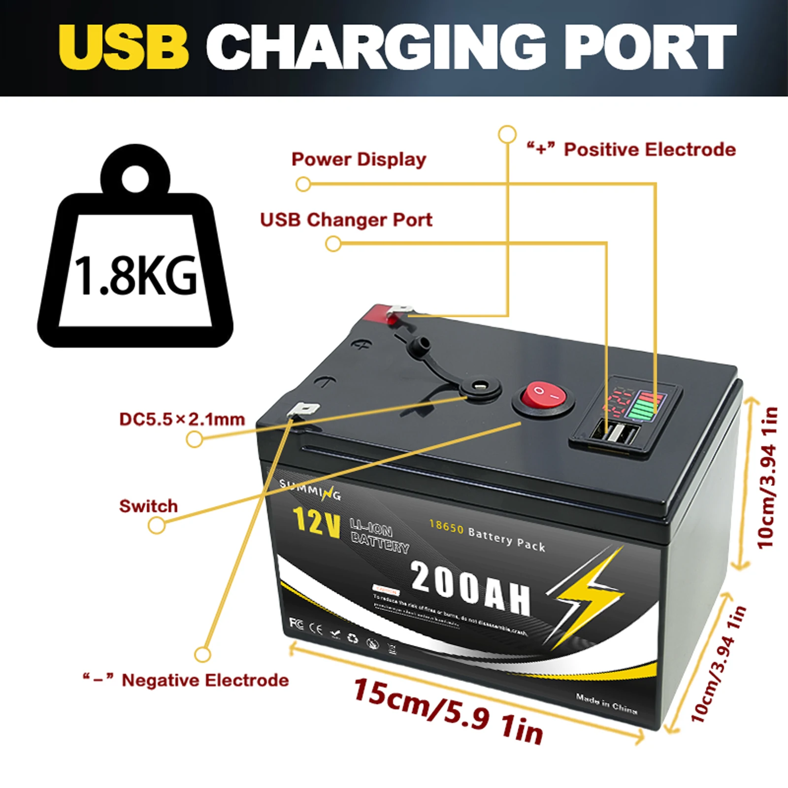 12V 200Ah Lithium  LiFeP04 Bat – Fish Finder Charger Bewertung und Preis