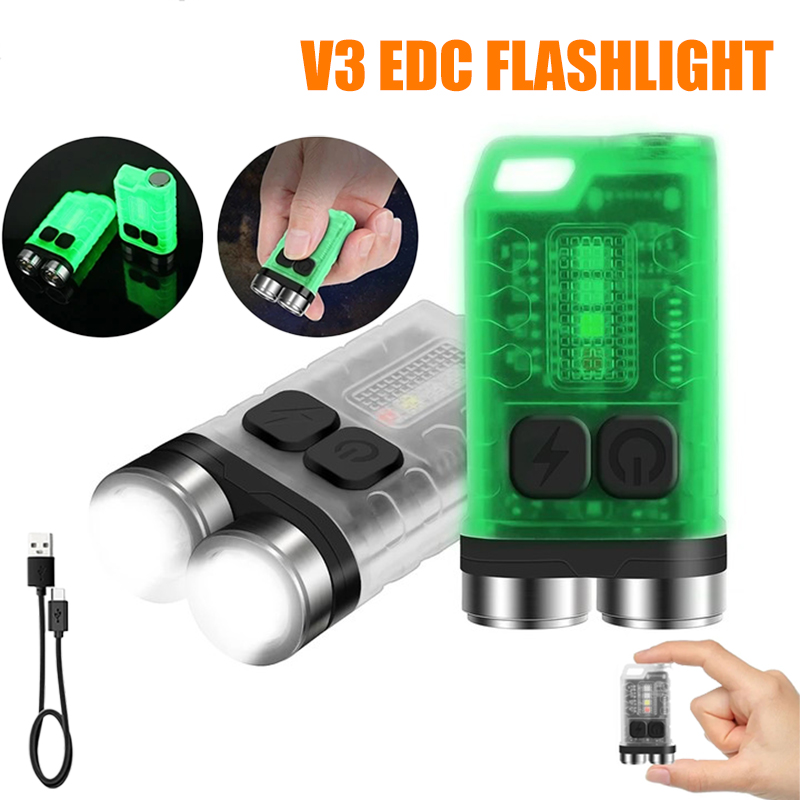 V3 EDC Flashlight Mini Keychai – Fishing Light Bewertung und Preis