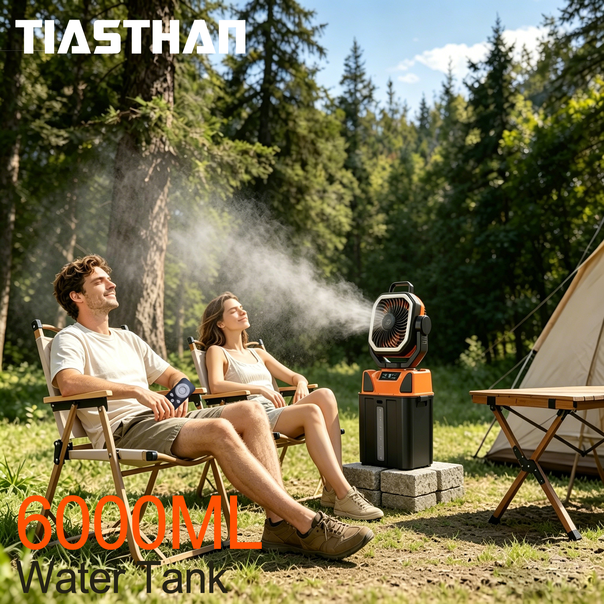 30000mAh Spray Camping Fan wit – Fish Finder Battery Bewertung und Preis