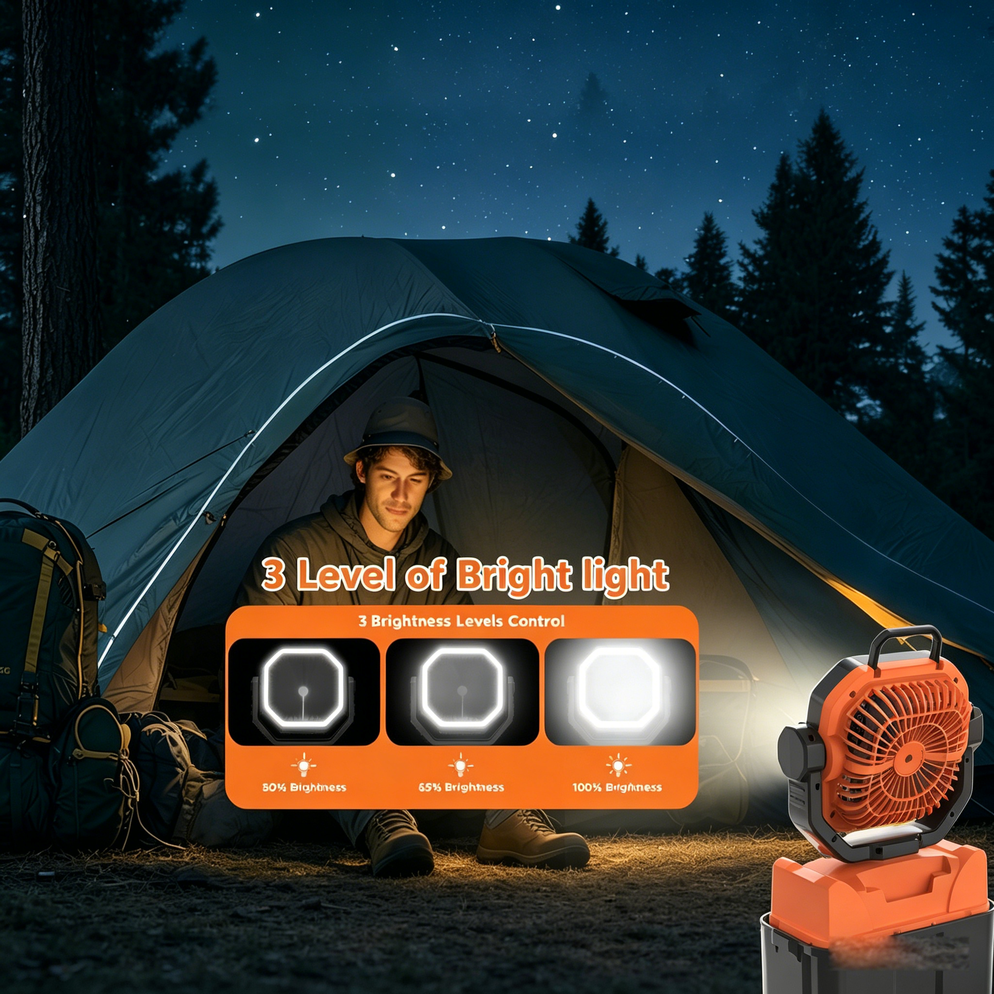30000mAh Spray Camping Fan wit – Fish Finder Battery Bewertung und Preis