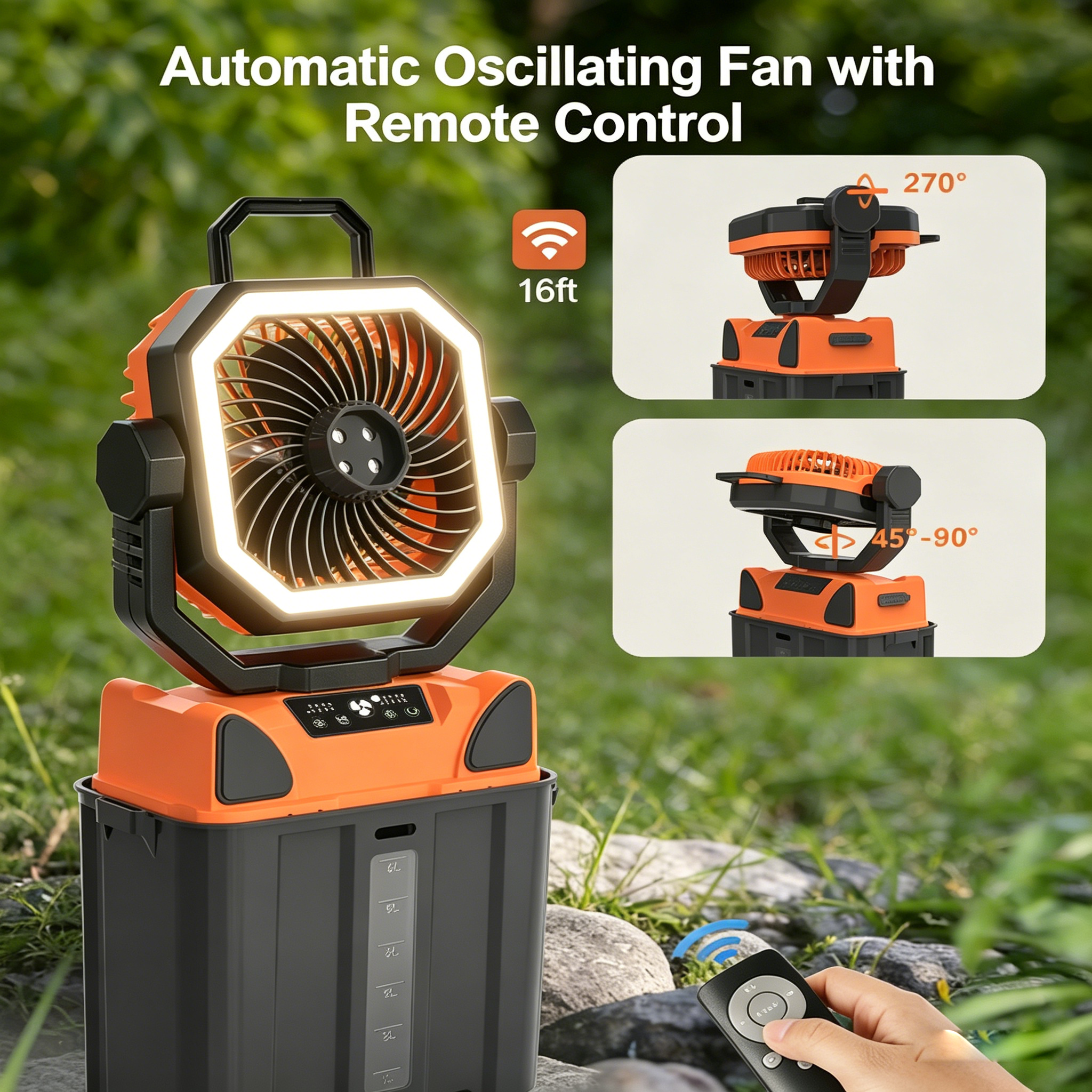30000mAh Spray Camping Fan wit – Fish Finder Battery Bewertung und Preis