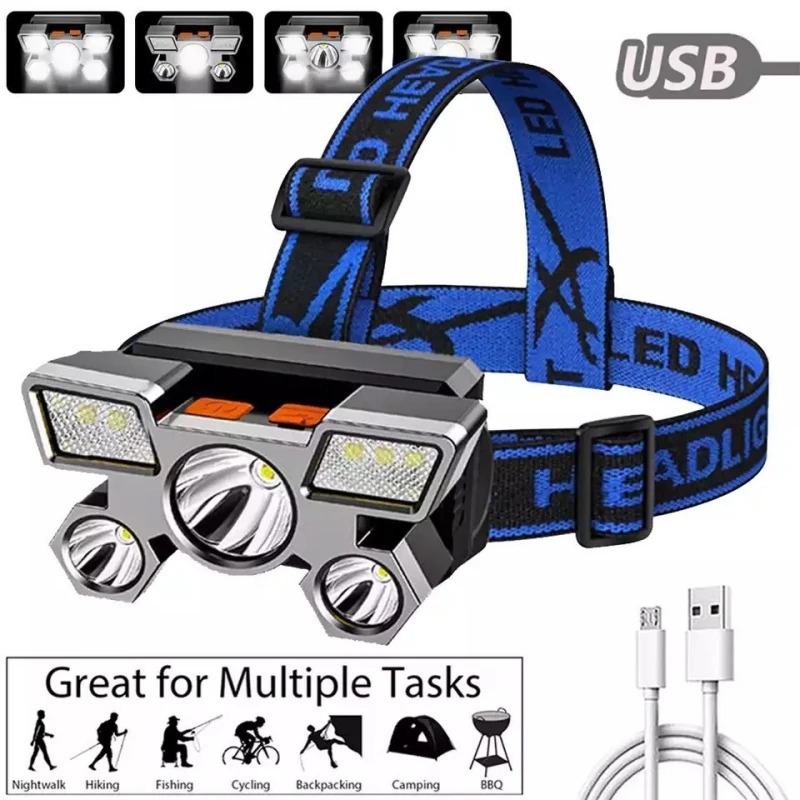 USB Rechargeable Headlamp Port – Fish Finder Battery Bewertung und Preis