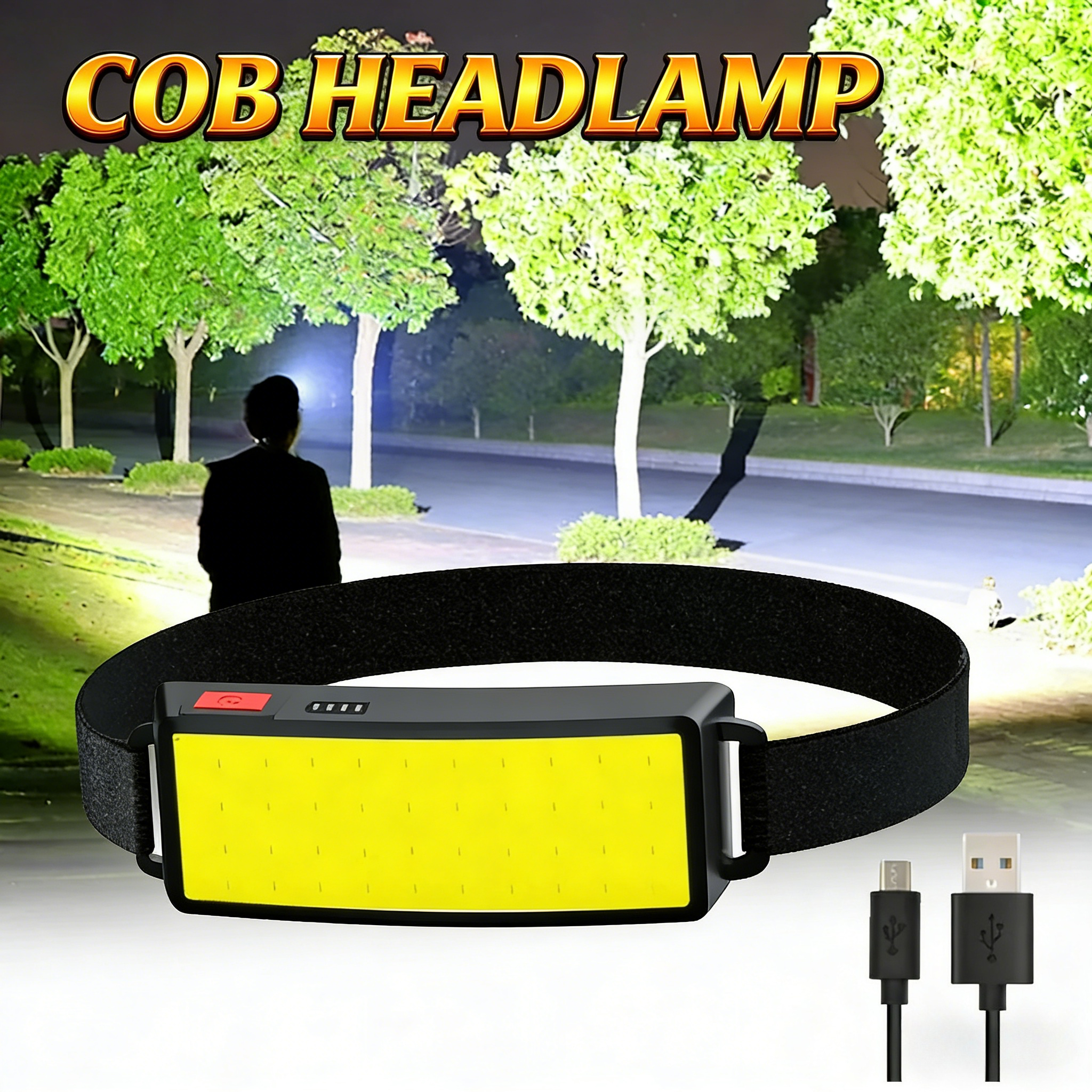 COB Portable LED Headlights Ou – Fish Finder Battery Bewertung und Preis