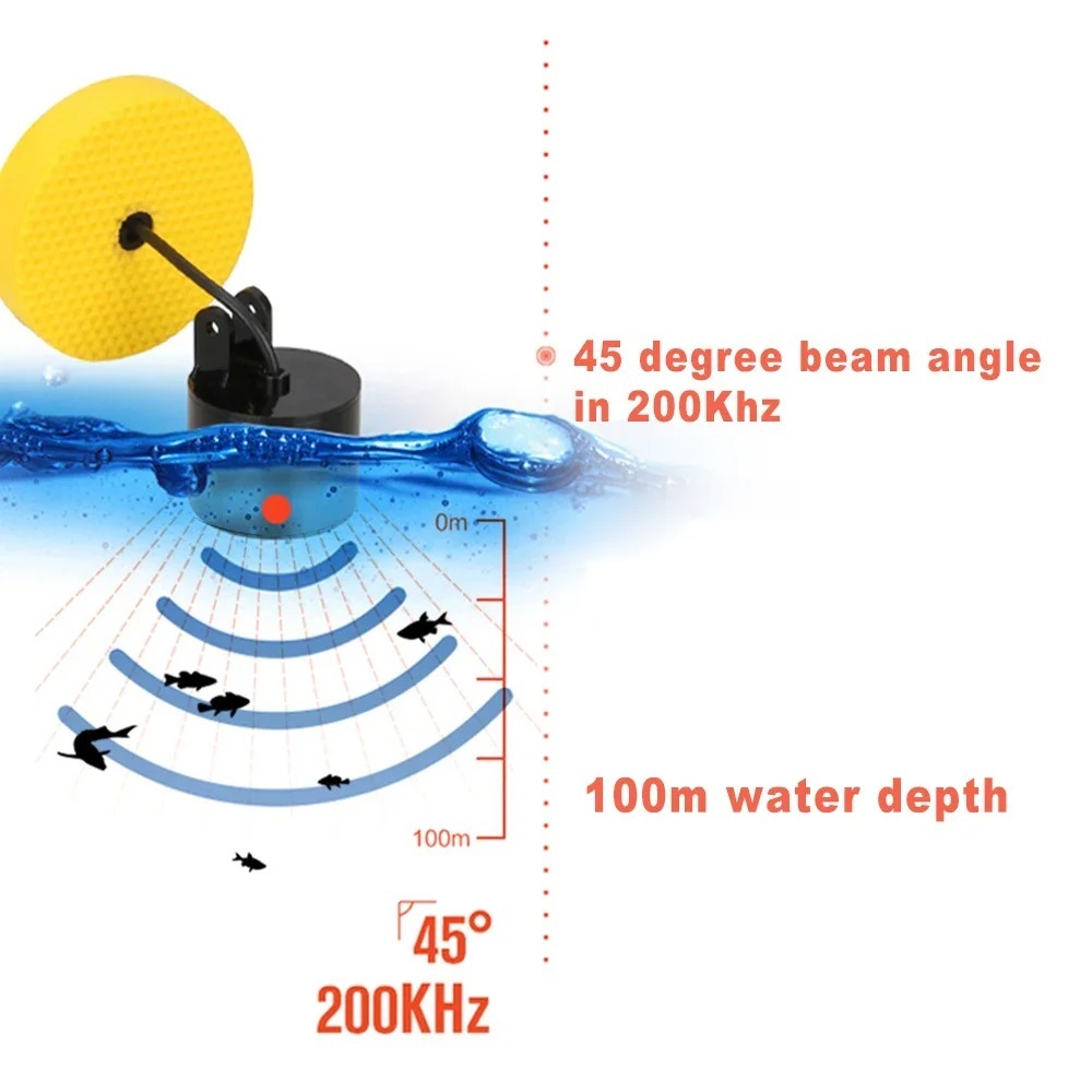 Wireless Sonar Detection Fish  – Fish Finder Cable Bewertung und Preis