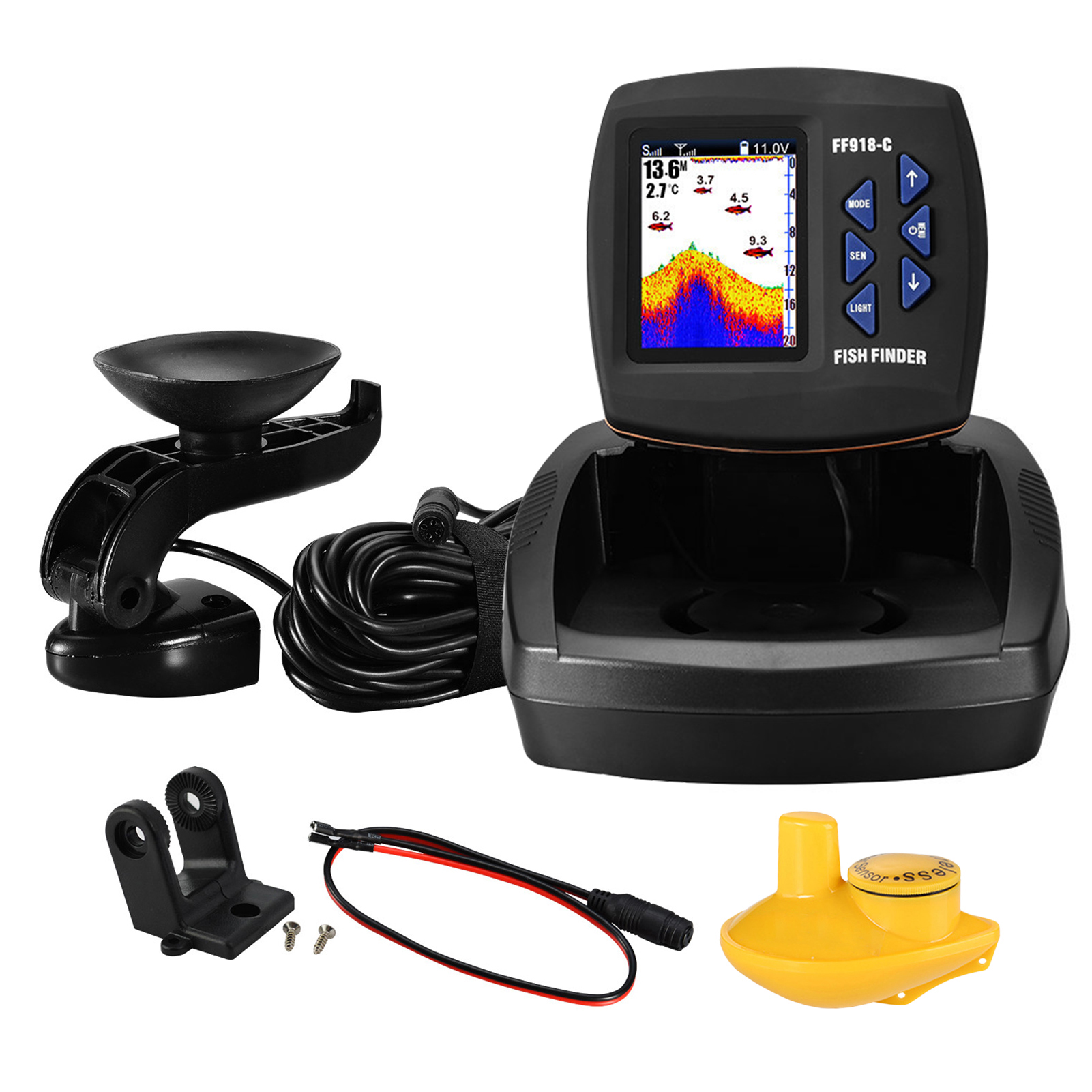 Fish Finder Wireless Sonar Sen – Fish Finder Transducer Bewertung und Preis