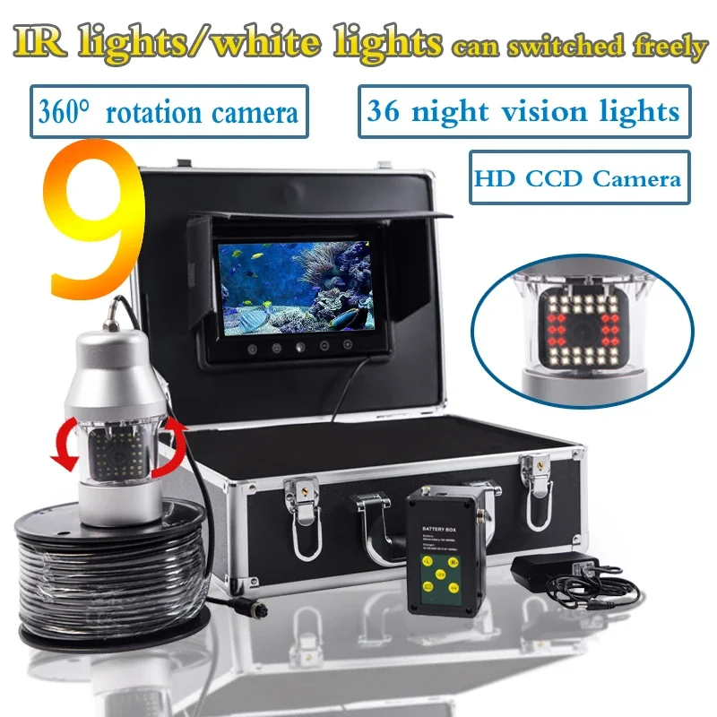 Fish finder F08A 9inch Underwa – Fishing Camera Bewertung und Preis