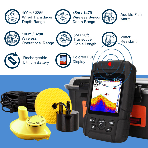 FF718LiC 2-in-1 LUCKY Fishfind – Fish Finder Cable Bewertung und Preis