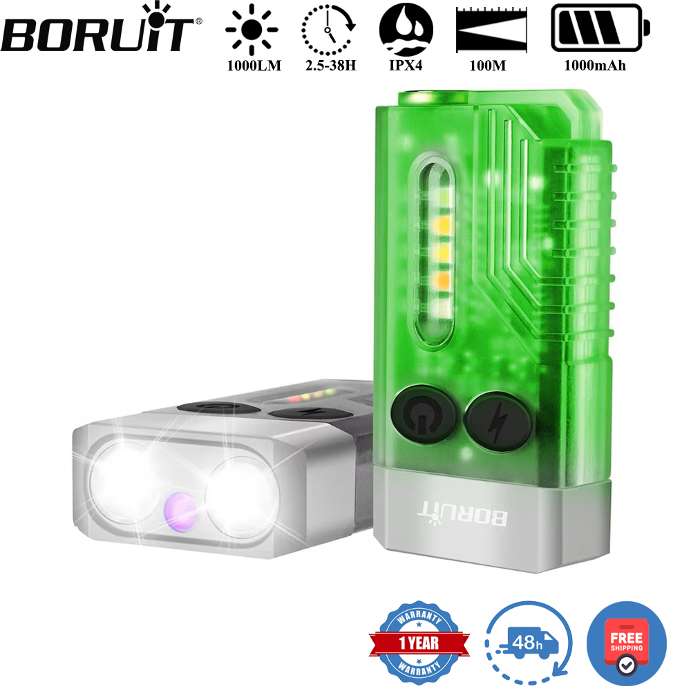 BORUiT V10 Keychain UV LED EDC – Fishing Light Bewertung und Preis
