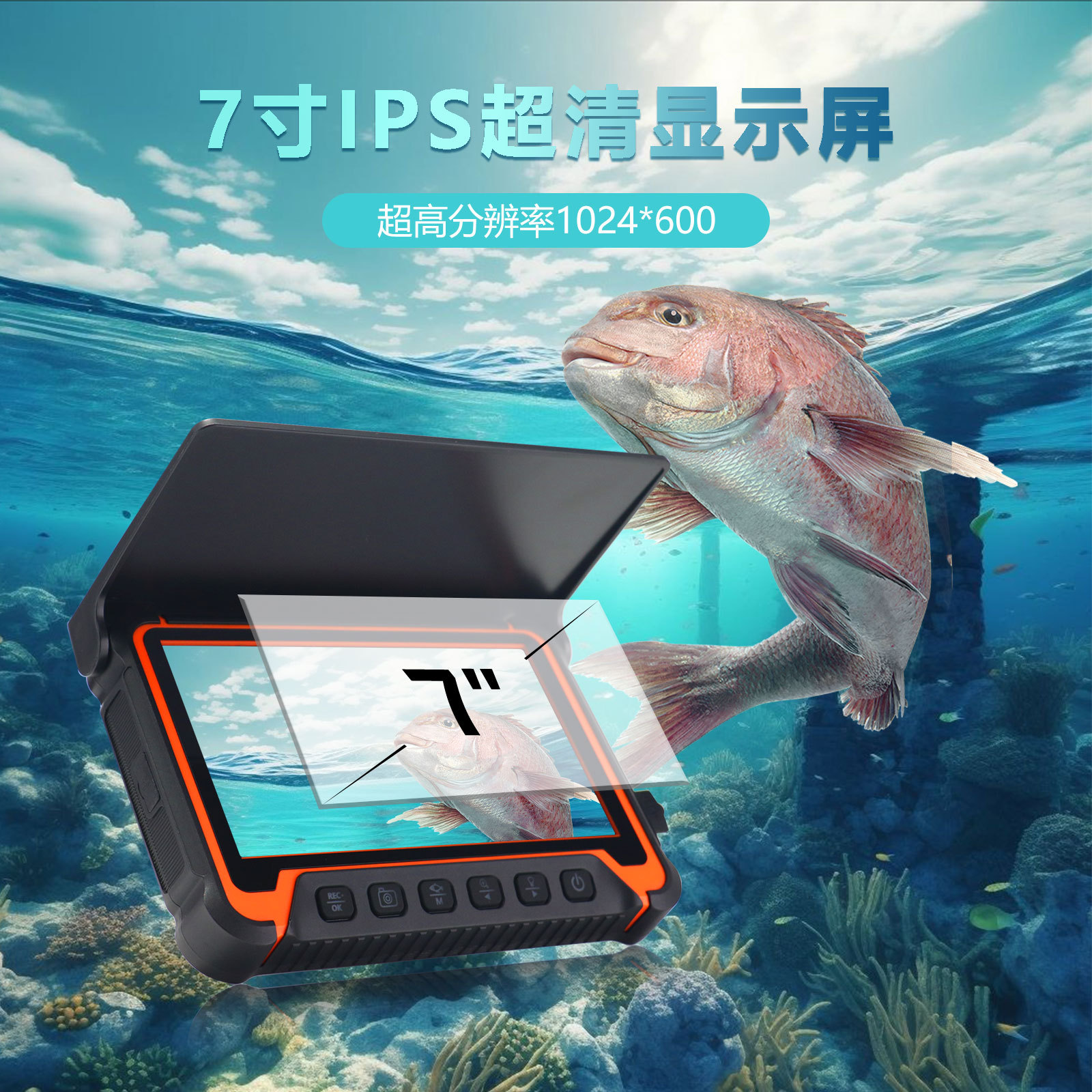 5Inch IPS Screen Underwater 15 – Fishing Camera Bewertung und Preis