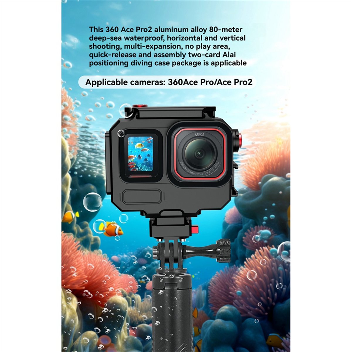 M05K 263FT/80M Waterproof Case – Underwater Camera Bewertung und Preis