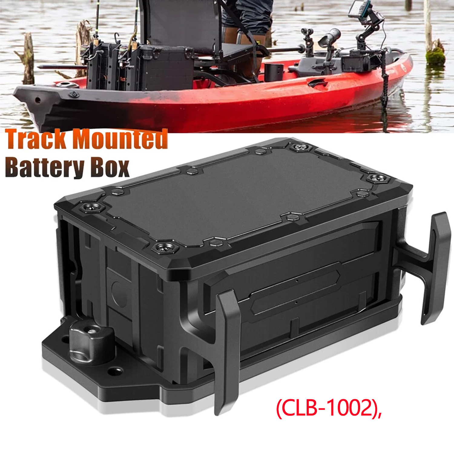 Track Mounted Battery Box for  – Fish Finder Battery Bewertung und Preis