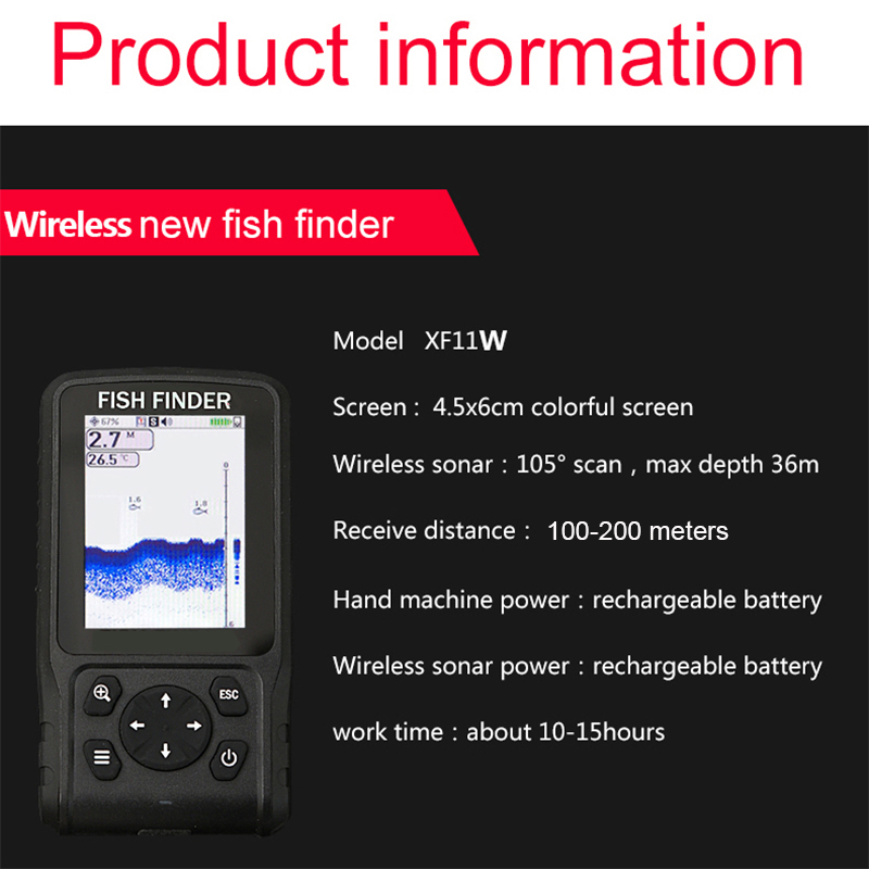 Portable Sonar Sensor Transduc – Fish Finder Transducer Bewertung und Preis