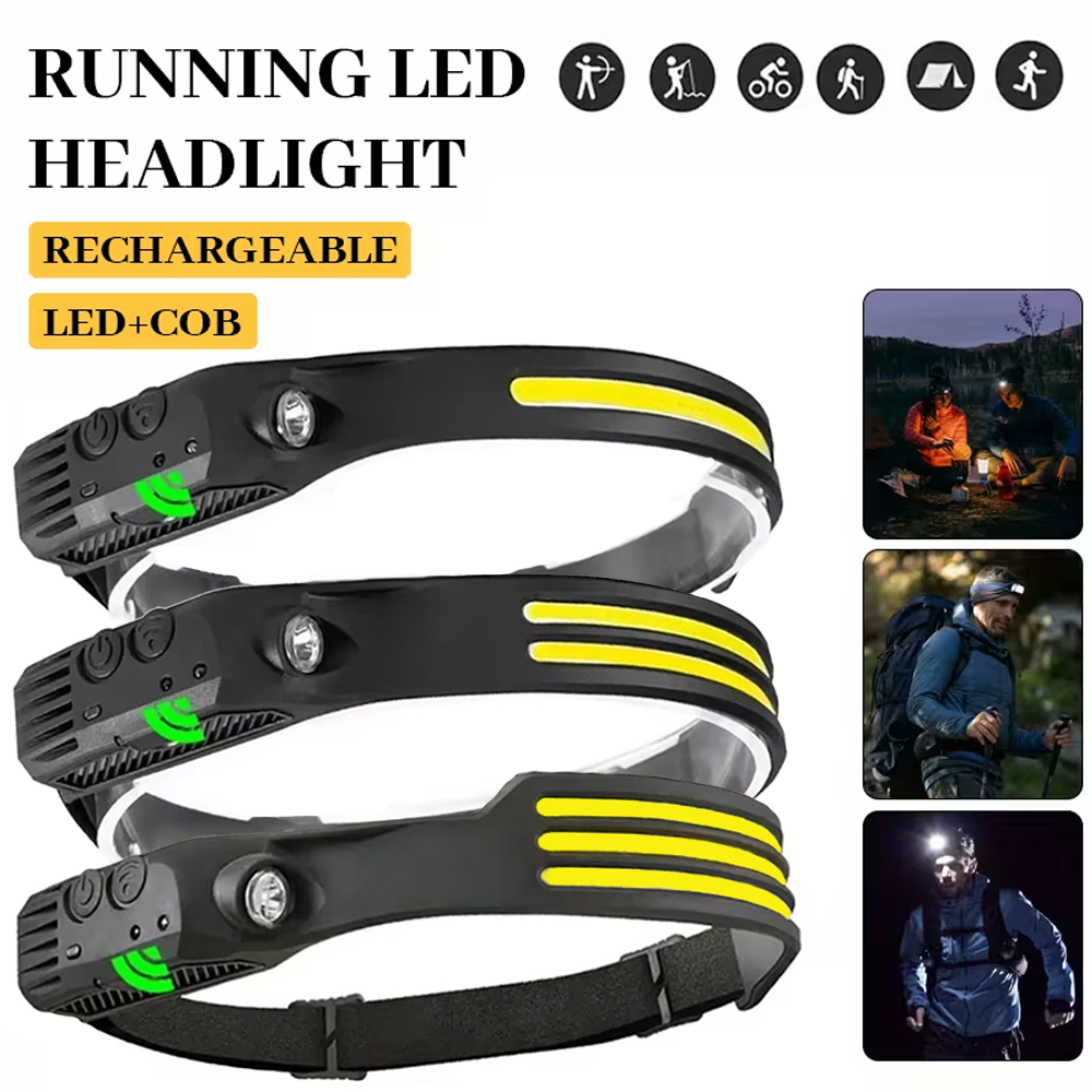 COB LED Induction Headlamp USB – Fish Finder Battery Bewertung und Preis