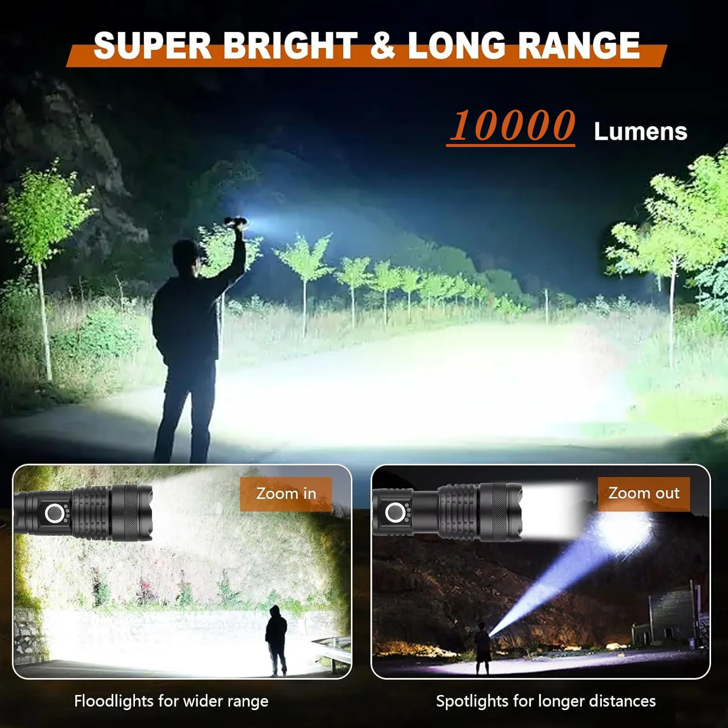 High Power LED Flashlight Rech – Fishing Light Bewertung und Preis