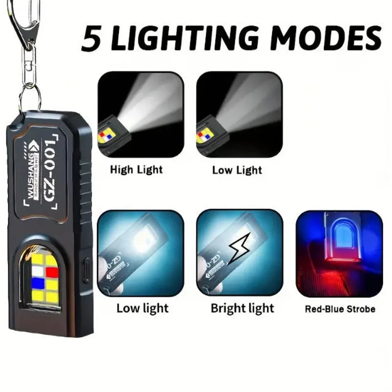 LED Keychain Flashlight Type C – Fishing Light Bewertung und Preis