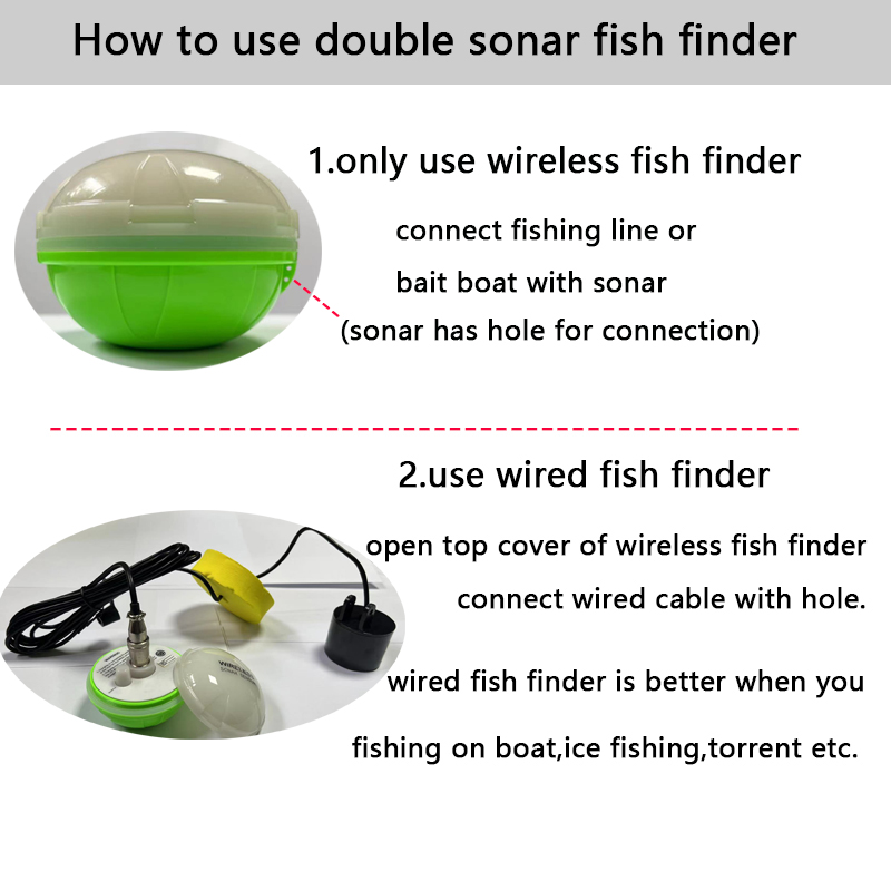 Portable Bluetooth Wireless So – Fishing Depth Finder Bewertung und Preis